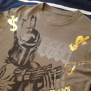 Boba Fett Marc Ecko Cut & Sew Shirt // Small